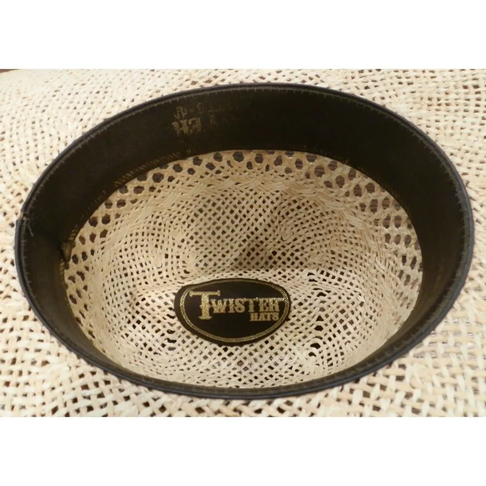 Twister Hats Western Straw Hat Size Unknown READ